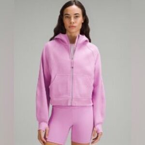 Scuba oversized zip up